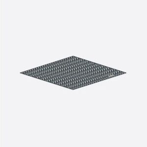 Dior Oblique Dior Diamond Silk Twill Scarf Navy